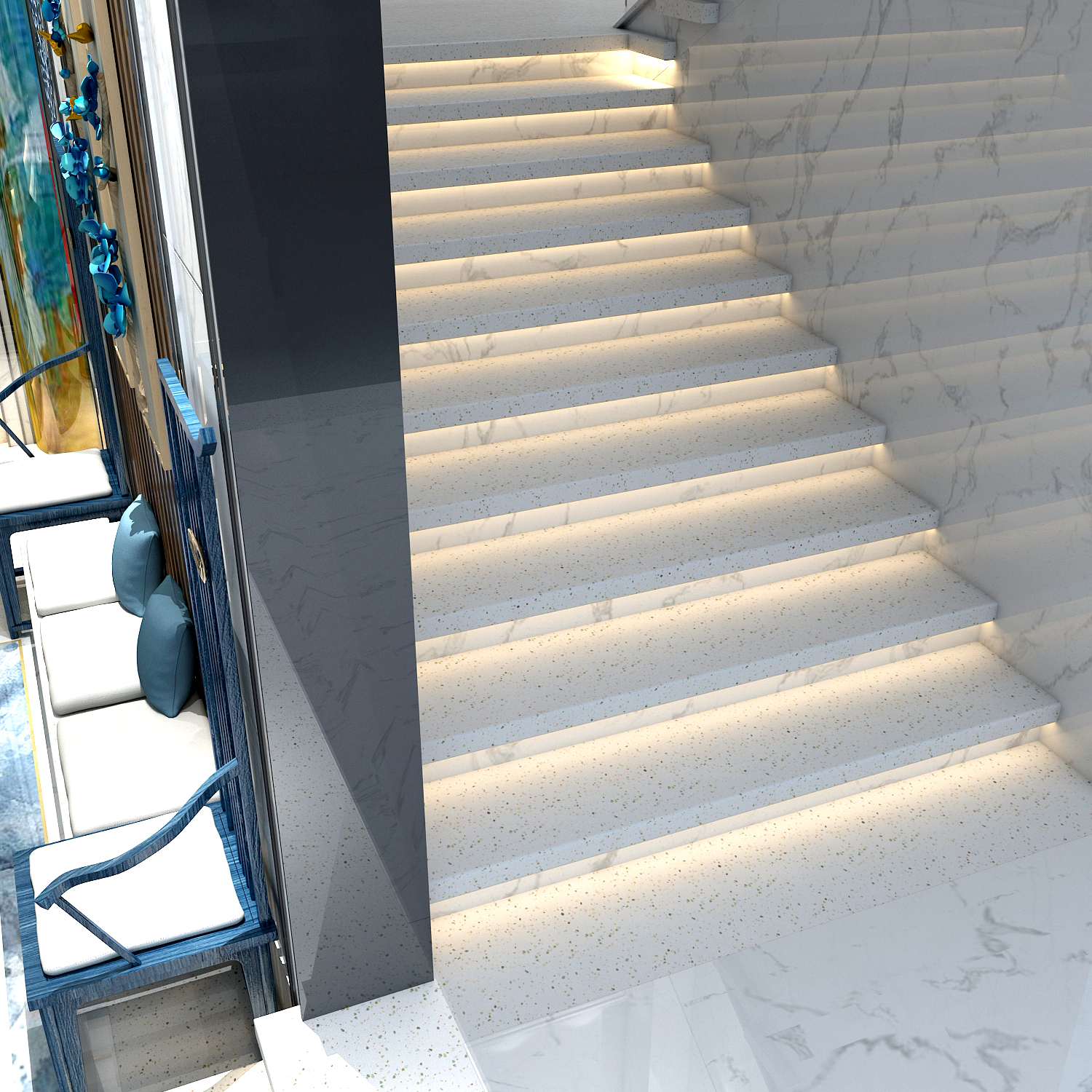 Đá Mài Terrazzo Thạch Anh – Xu Hướng Vật Liệu Cao Cấp Cho Không Gian Sống